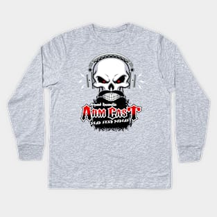 Arm Cast Podcast Kids Long Sleeve T-Shirt